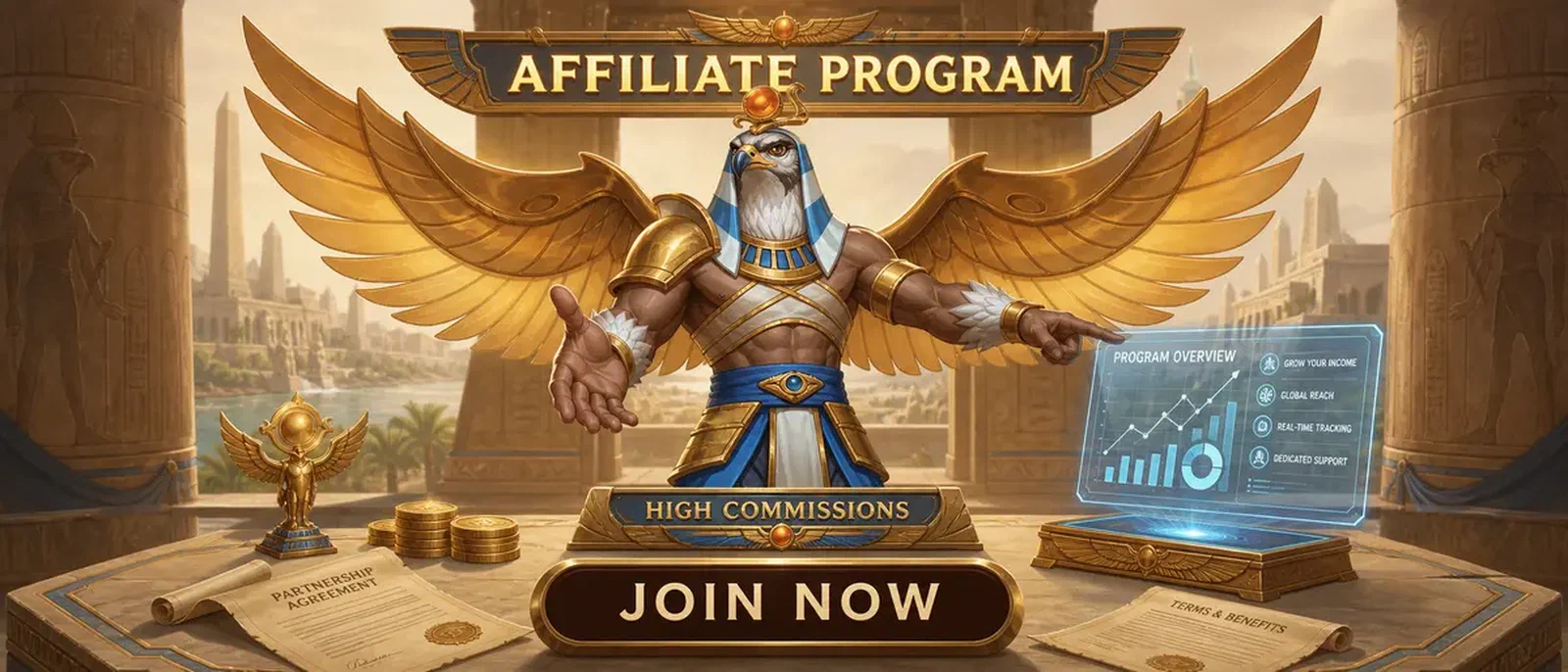 Programa de Afiliados de Amun Ra Online