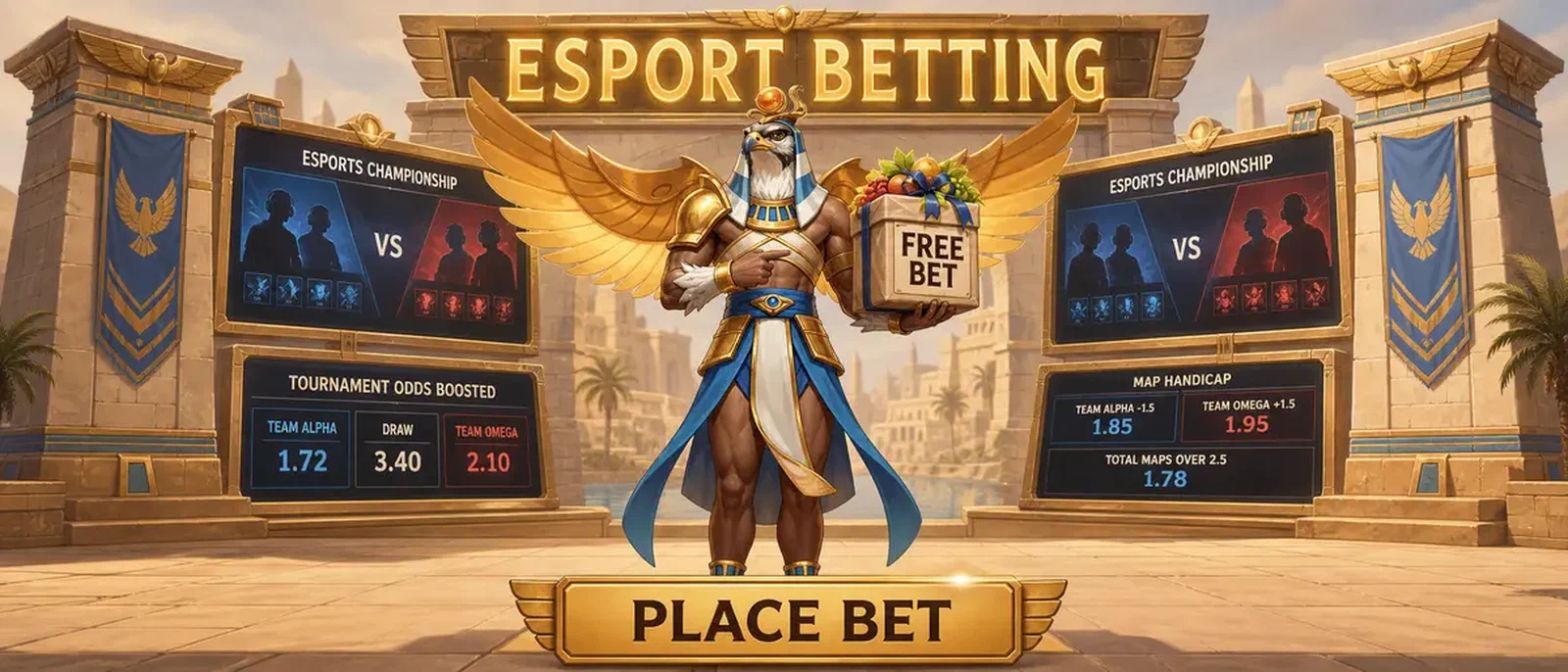 Arena de Apuestas en Esports de Amun Ra